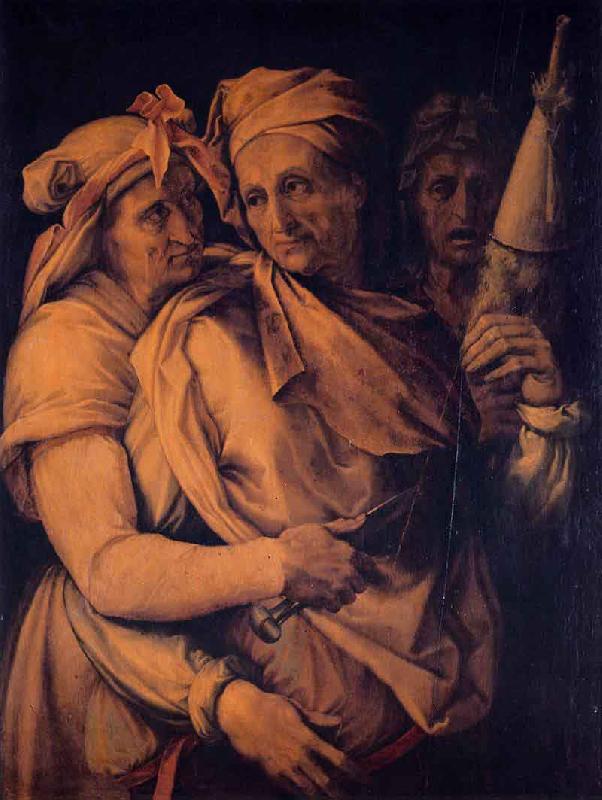 Francesco Salviati The Three Fates oil painting image